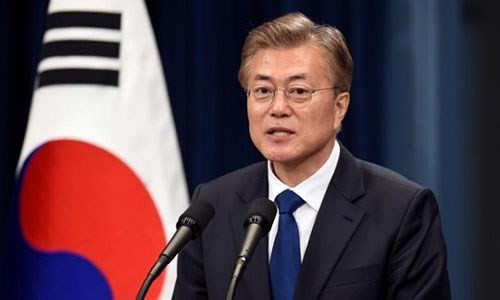 Seúl comprometido a trabajar con Francia por la paz duradera en península coreana - ảnh 1