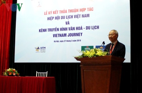 Canal televisivo Vietnam Journey interesado en cooperar con la Asociación de Turismo Nacional - ảnh 1