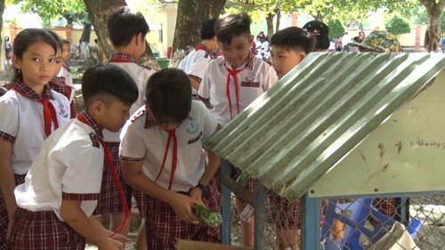 Niños de Kien Giang interesados en actividades comunitarias - ảnh 1