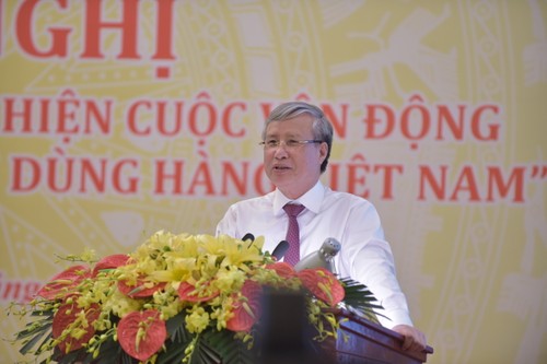 Evalúan 10 años del movimiento “Los vietnamitas priorizan los productos nacionales” - ảnh 1