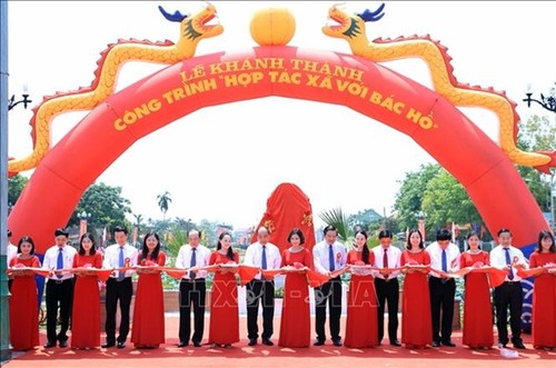 Inauguran obra en homenaje al presidente Ho Chi Minh en su tierra natal - ảnh 1
