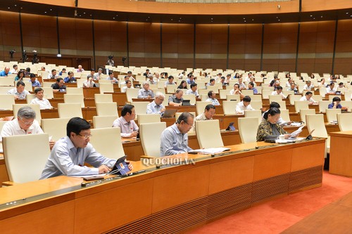 Diputados vietnamitas proponen configurar un óptimo plan de crecimiento económico pos-Covid-19 - ảnh 1