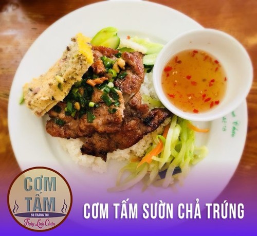 “Com tam”, de la marca Thuy Linh Chau, ofrece el sabor típico de Saigón en Hanói - ảnh 1