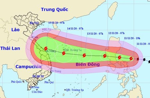 Vietnam toma medidas para responder al tifón Vamco - ảnh 1