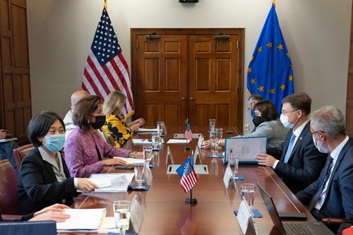 Unión Europea y Estados Unidos continúan recuperando las relaciones transatlánticas - ảnh 1