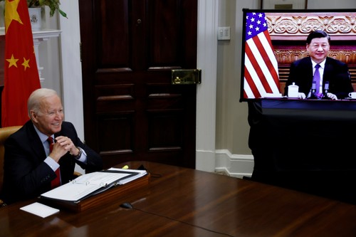 Casa Blanca informa sobre la cumbre virtual entre Joe Biden y Xi Jinping - ảnh 1