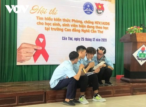 Can Tho, localidad destacada en la lucha contra el sida - ảnh 2