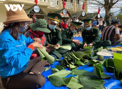 Guardafronteras protegen a pobladores étnicos en Quang Nam - ảnh 2