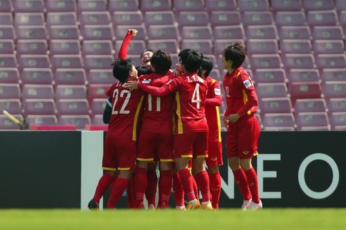 La selección vietnamita de fútbol femenino se adjudica el boleto para la final de la Copa Mundial 2023 - ảnh 1
