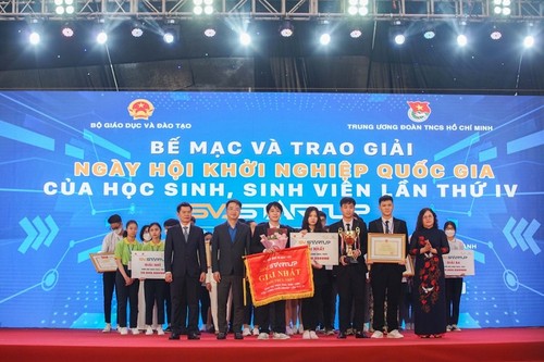 Premiados 20 proyectos start-up de estudiantes vietnamitas - ảnh 1