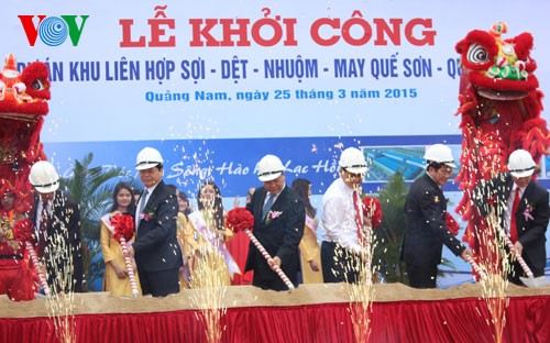 クアンナム省、解放40周年を記念し複数の建設工事を起工 - ảnh 1