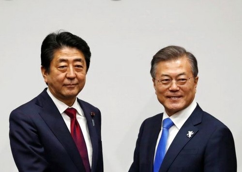 Shinzo Abe invite le président sud-coréen à Tokyo - ảnh 1