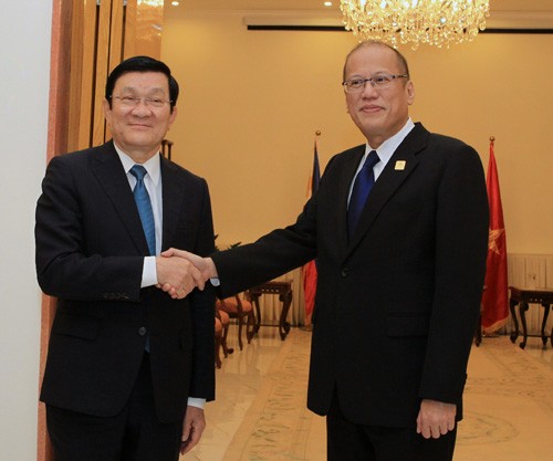 Aktivitas Presiden Vietnam, Truong Tan Sang di sela-sela APEC-22. - ảnh 1