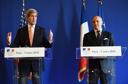 AS dan Perancis menyepakati tujuan  dan strategi dalam semua perundingan nuklir dengan Iran  - ảnh 1