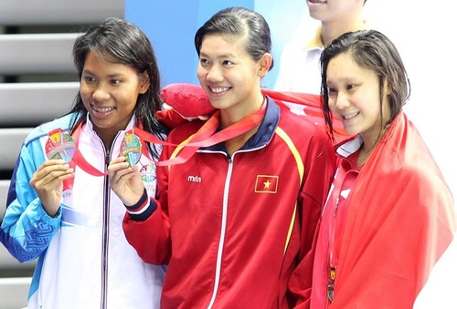 Akhir SEAGAMES-28, kontingen olahraga Vietnam  memperoleh 73 medali emas. - ảnh 1