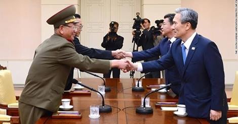 Dua bagian negeri Korea mencapai permufakatan 6 butir untuk mengurangi ketegangan - ảnh 1