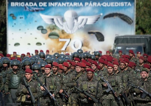 Brasil menggelarkan kira-kira 300 pasukan keamanan nuklir untuk menjamin keamanan bagi OlympiadeRio-2016 - ảnh 1
