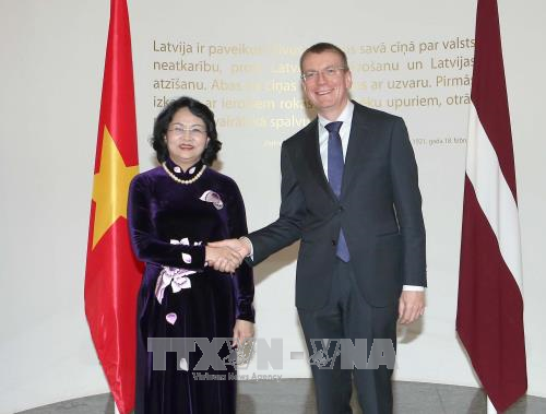 Vietnam dan Latvia sepakat memperkuat kerjasama di banyak bidang - ảnh 2
