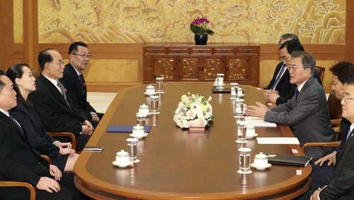 Pemimpin  RDRK mengundang Presiden Republik Korea untuk berkunjung ke Pyong Yang - ảnh 1