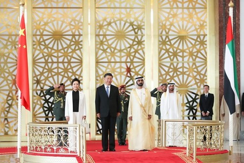 Tiongkok dan Uni Emirat Arab sepakat meningkatkan hubungan  kemitraan strategis dan komprehensif. - ảnh 1