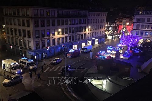 Penembakan di Strasbourg, Perancis membuat  banyak orang menjadi korban - ảnh 1