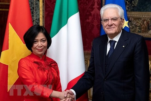 Viet Nam memprioritaskan pengembangan hubungan kerja sama komprehensif dengan Italia - ảnh 1