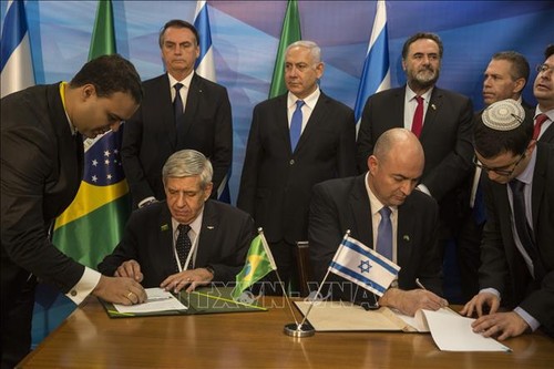 Palestina memprotes Brasil yang membuka  kantor diplomatik di Yerusalem - ảnh 1