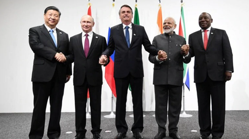 KTT G20: Negara-negara BRICS menekankan peranan WTO, menentang proteksionisme - ảnh 1