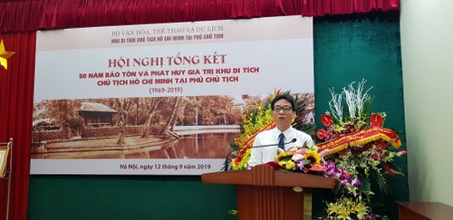 Mengkonservasikan dan mengembangkan nilai Kompleks Situs Peninggalan Sejarah Presiden Ho Chi Minh  di Istana Presiden - ảnh 1