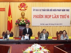 6th meeting of the Committee for Drafting the 1992 Constitution Revisions  - ảnh 1