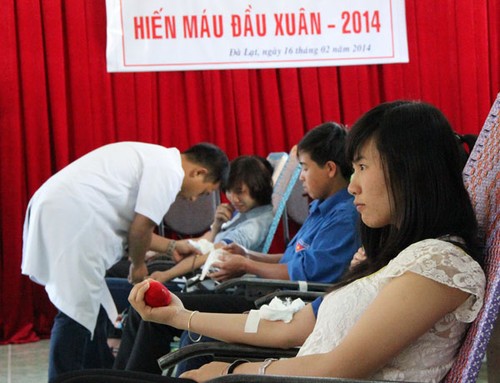 Lam Dong launches Year of Young Volunteers 2014 - ảnh 1