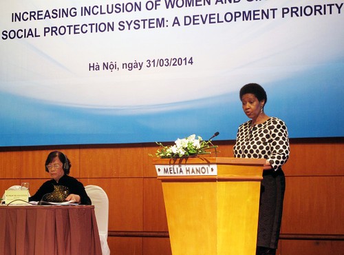 Social security, a key to success in women and girls empowerment  - ảnh 1