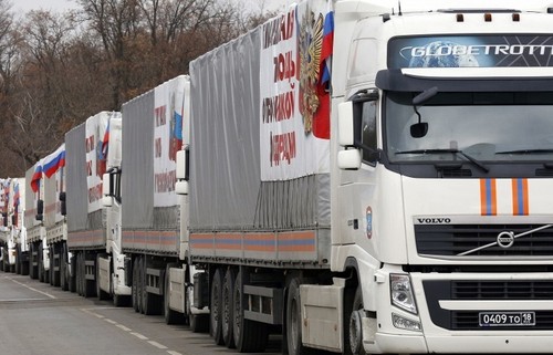 Russia transports 11,000 tons of humanitarian aid to eastern Ukraine - ảnh 1