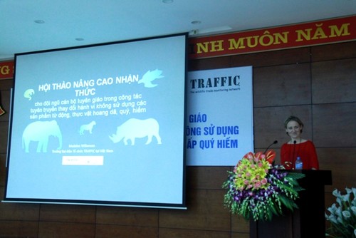 Vietnam enhances communications on not using rare wildlife products - ảnh 1