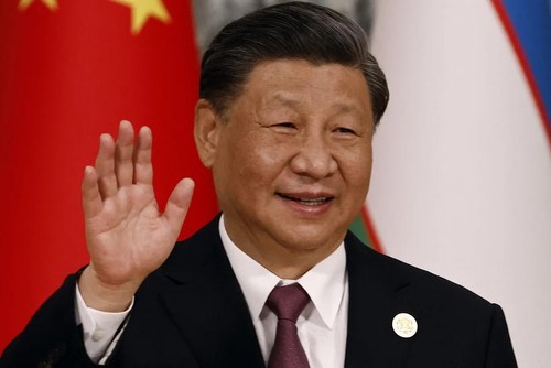 Chinese top leader begins state visit to Vietnam - ảnh 1