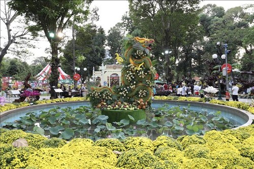 Brilliant Spring Flower Festival in Ho Chi Minh City - ảnh 1