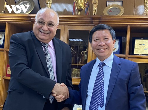VOV fosters ties with Egyptian National Radio  - ảnh 1