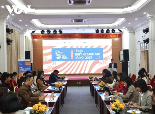 Hanoi Creative Design Festival 2023 promotes traditional cultural resources  - ảnh 1