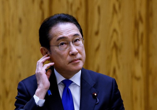 Japan PM Kishida begins state visit to US - ảnh 1