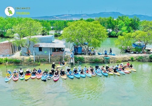 “Bird Islet Ecological Area” creates a green oasis in Binh Dinh - ảnh 11
