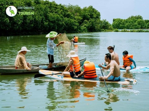 “Bird Islet Ecological Area” creates a green oasis in Binh Dinh - ảnh 12