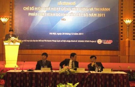  越南发布2011年省级竞争力指数  - ảnh 1