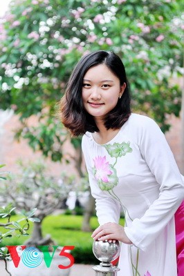 中国留学生与越南长衫 - ảnh 9