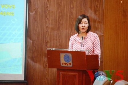 VOV5隆重举行越南革命新闻节91周年庆祝活动 - ảnh 2