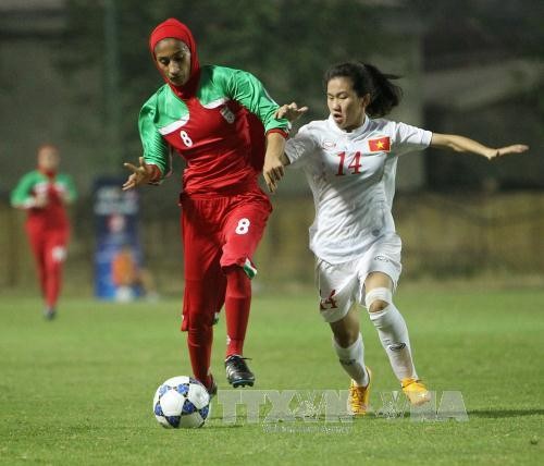 越南队夺得2017年亚洲U19女足锦标赛决赛参赛权 - ảnh 1