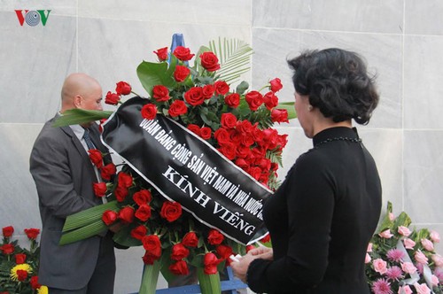 越南党政领导人和人民向菲德尔·卡斯特罗去世表示沉痛哀悼 - ảnh 9
