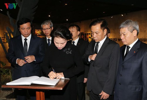 越南党政领导人和人民向菲德尔·卡斯特罗去世表示沉痛哀悼 - ảnh 11