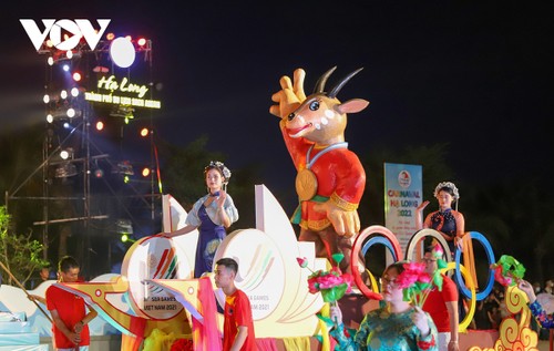 Carnaval Hạ Long 2022: Pháo hoa rực sáng bên bờ Di sản - ảnh 8