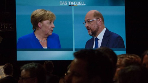 Elections en Allemagne: Angela Merkel donnée gagnante du débat face à Martin Schulz - ảnh 1