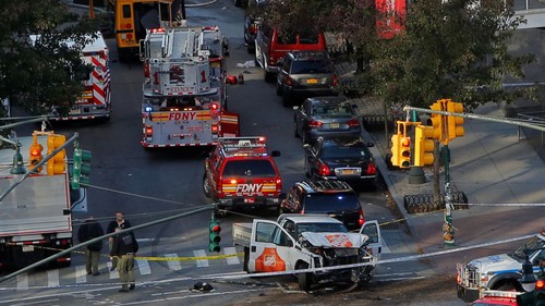 New York: huit personnes tuées par une camionnette à Manhattan - ảnh 1